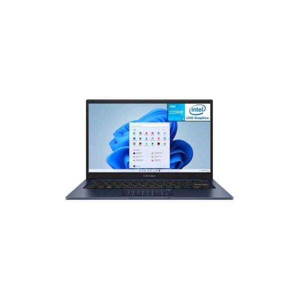 ASUS Vivobook 14 14" FHD Computadora portátil, Intel Core i3-1215U (12.ª Gen), 8GB DDR4 RAM, 128GB SSD NVMe, HDMI, USB-C, Wi-Fi 6, Bluetooth, Windows 11 Home