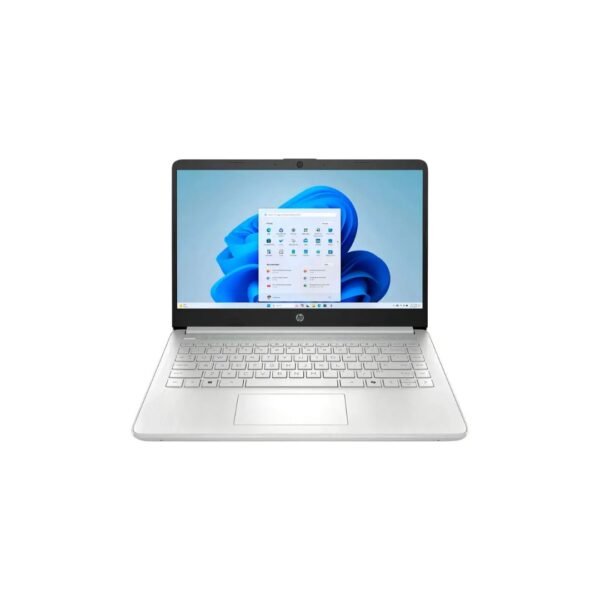 hp_14_n150_4gb_128gb HP 14" HD Laptop Portátil, Procesador Intel N150, 4GB DDR4 RAM, 128GB UFS, HDMI, USB-C, Wi-Fi 6, Bluetooth 5.4, Windows 11 Home, Color Natural Silver